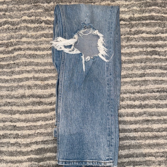 Abercrombie 90s Straight Ultra High Rise Jeans - Picture 4 of 5